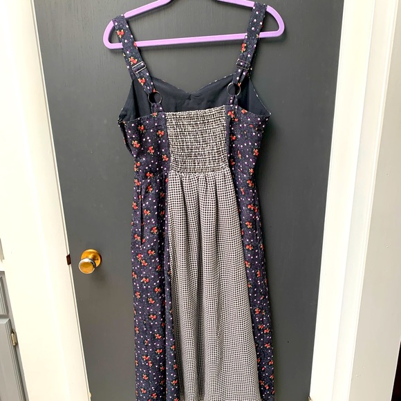 ModCloth Multi-Pattern Dress Size L - Picture 2 of 6